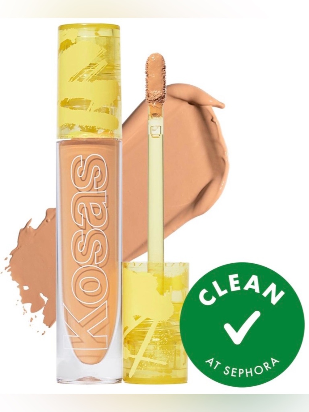 KOSAS Revealer Super Creamy Brightening Concealer Caffeine, Hyaluronic Acid 6.2N
